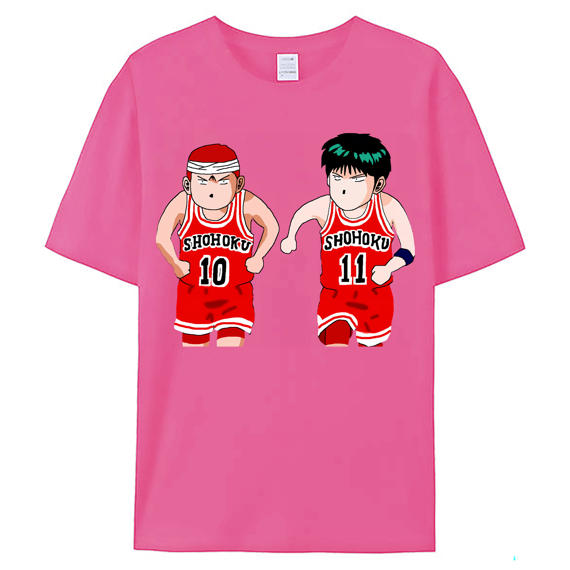 （画像用） SLAM DUNK／スラムダンク レディースカジュアルプリントTシャツ（綿100％）